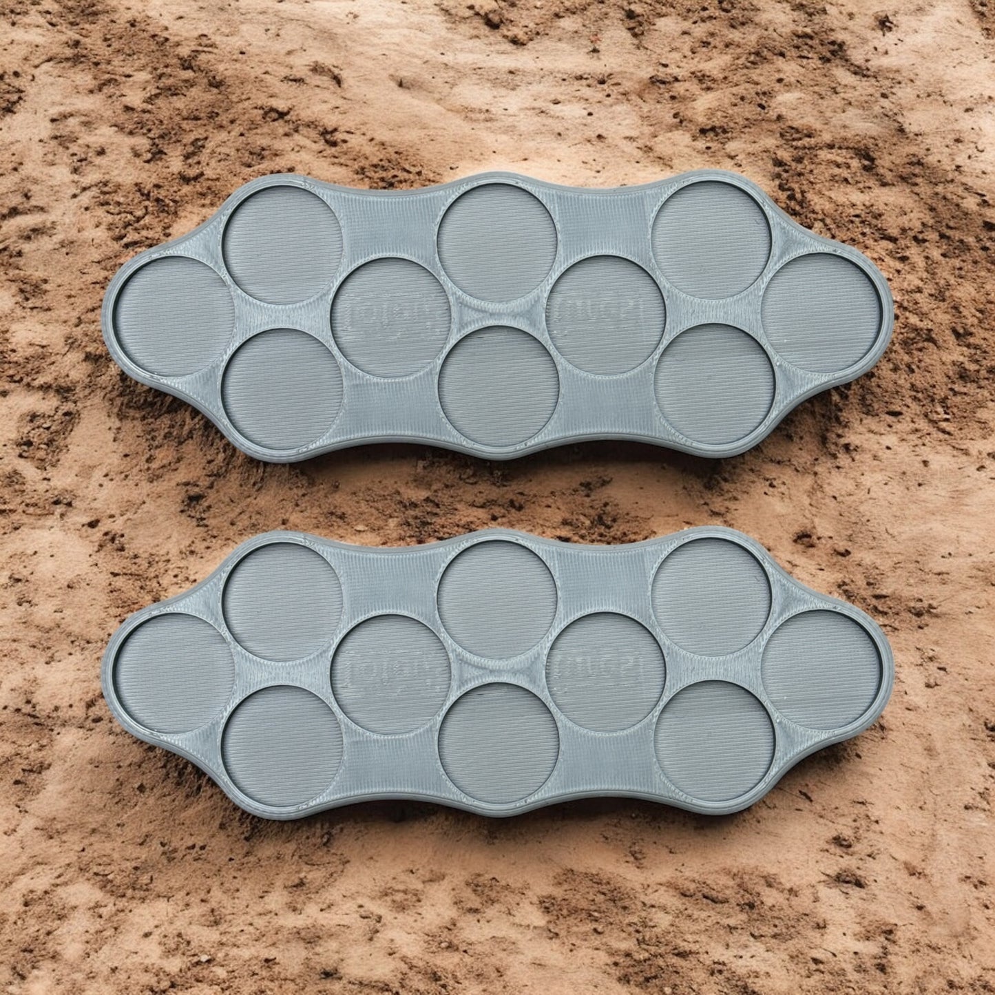 Infantry movement trays Set of 2. Movement trays (10 units) for 25mm round bases.