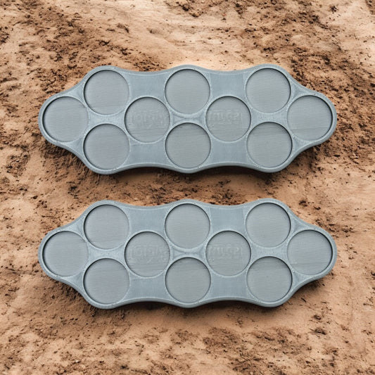 Infantry movement trays Set of 2. Movement trays (10 units) for 25mm round bases.