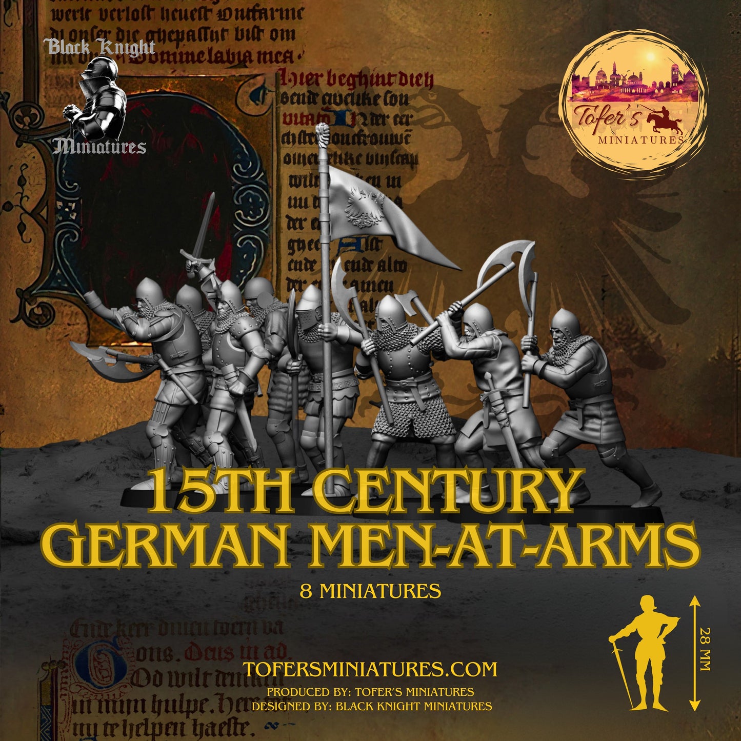 15th century - German men-at-arms
