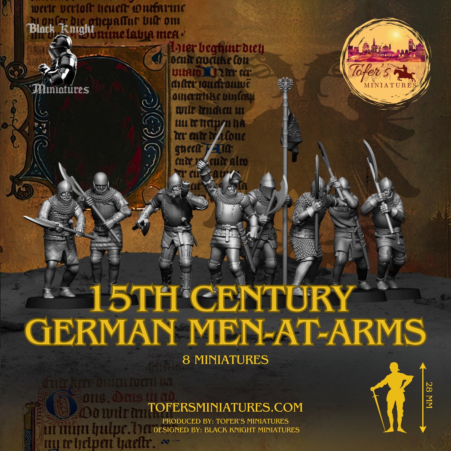 15th century - German men-at-arms