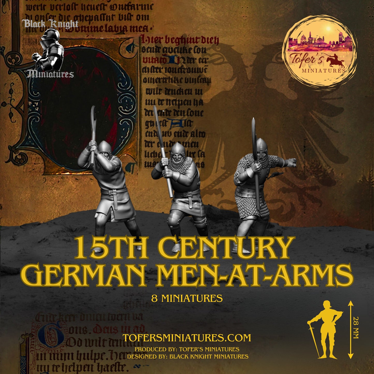 15th century - German men-at-arms