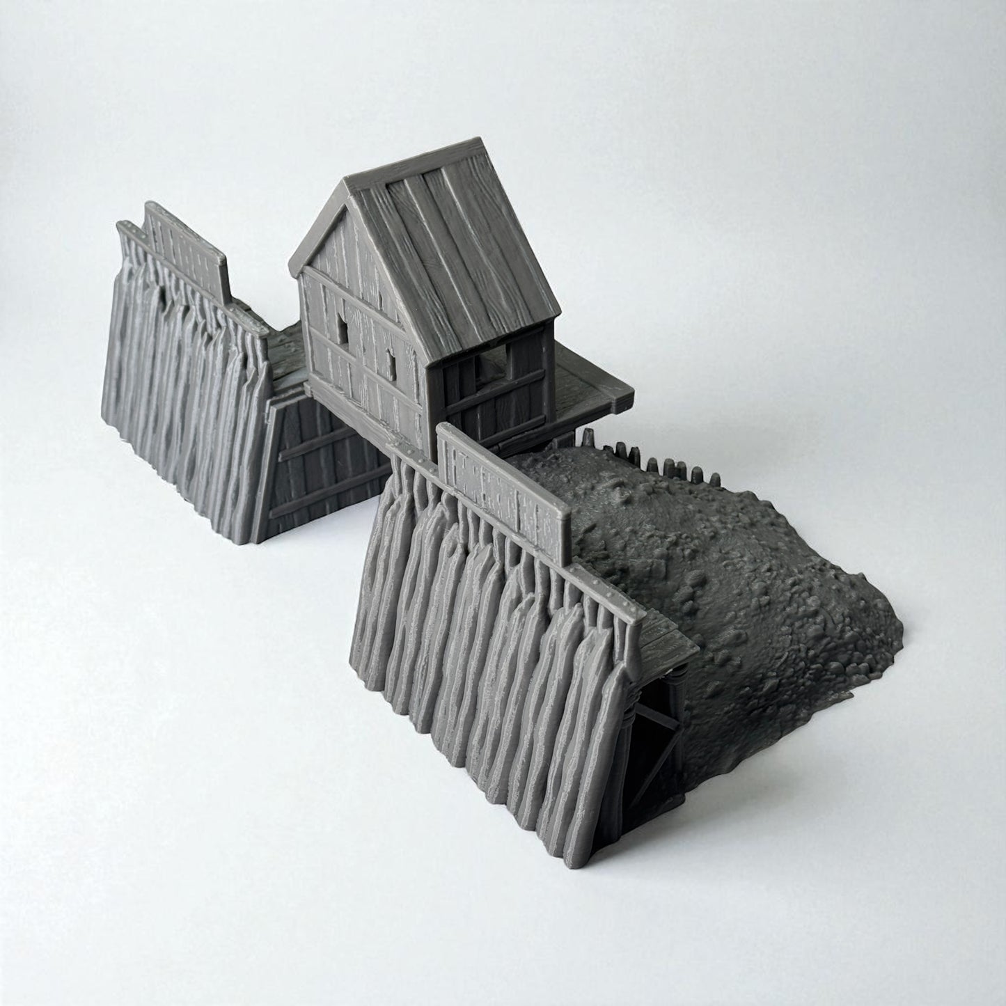 Viking Fort - Gates. Modular Fort System. 28mm scale. Historical Wargaming by Tofer’s Miniatures