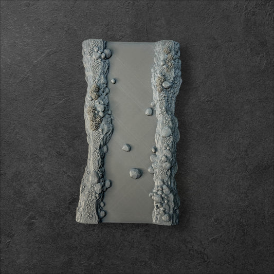 Modular Wild River / Rocky River (28 / 32 mm scale), For Tabletop Wargames, Diorammas. Games like SAGA, Pillage. By Tofer's Miniatures