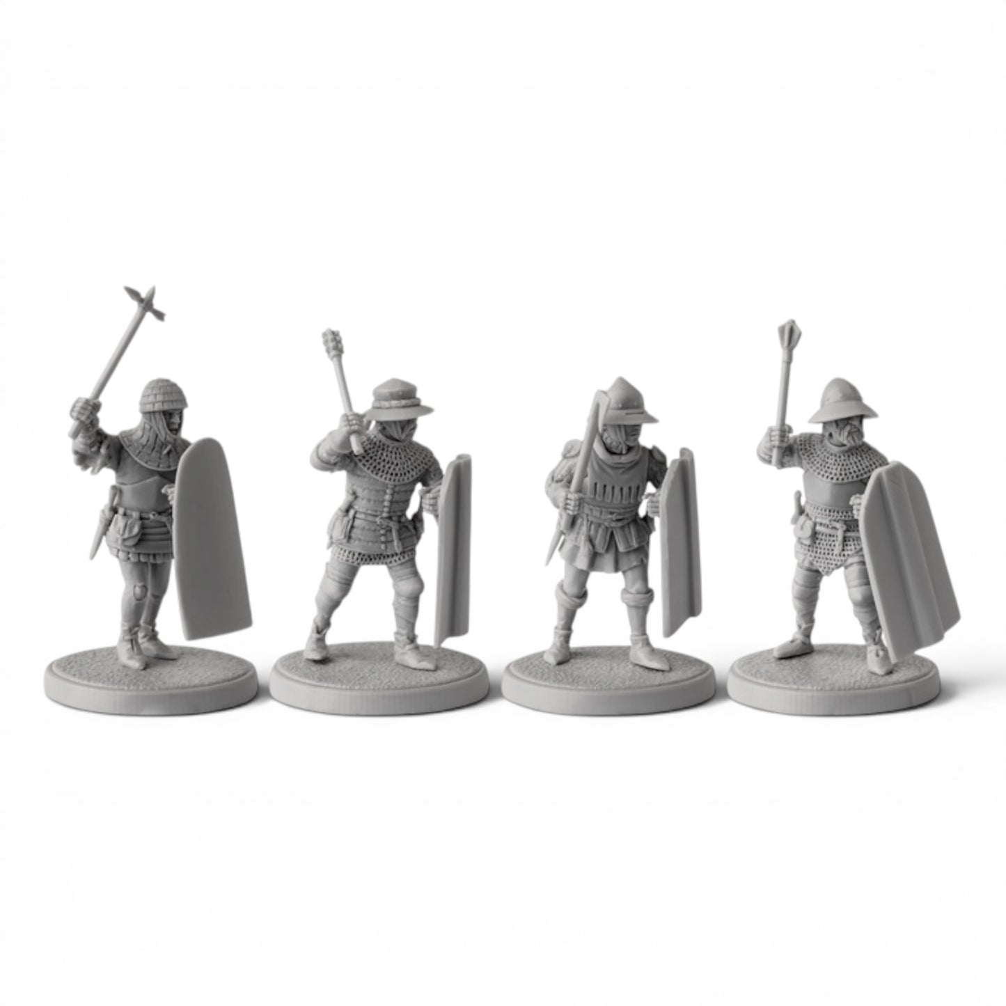 Hussites with pavises