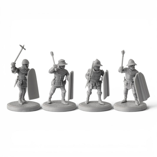Hussites with pavises
