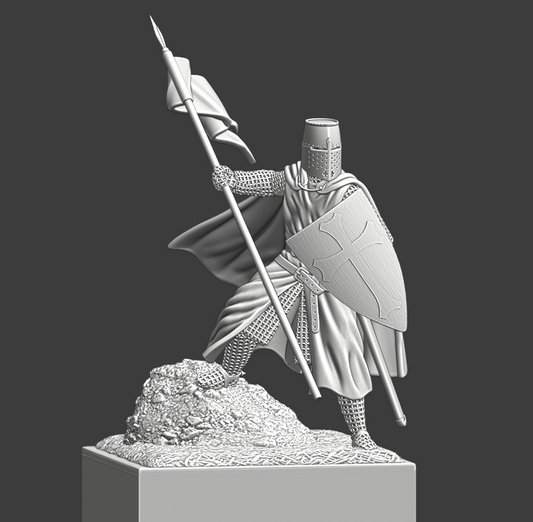 Medieval Hospitaller Knight - Display