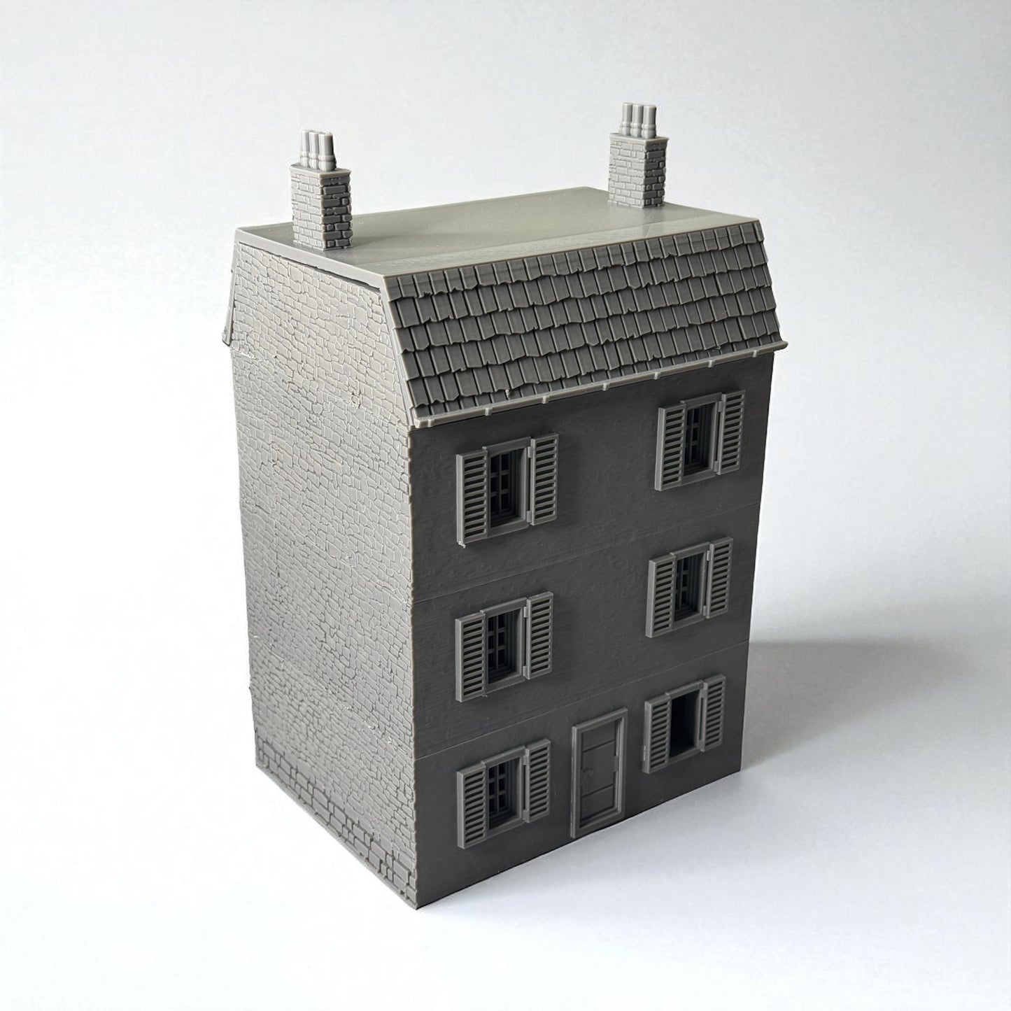 WW2 Battle of Normandy Hotel Modular Building - Bolt Action 1/56 (28mm) scale  28 mm Miniatures