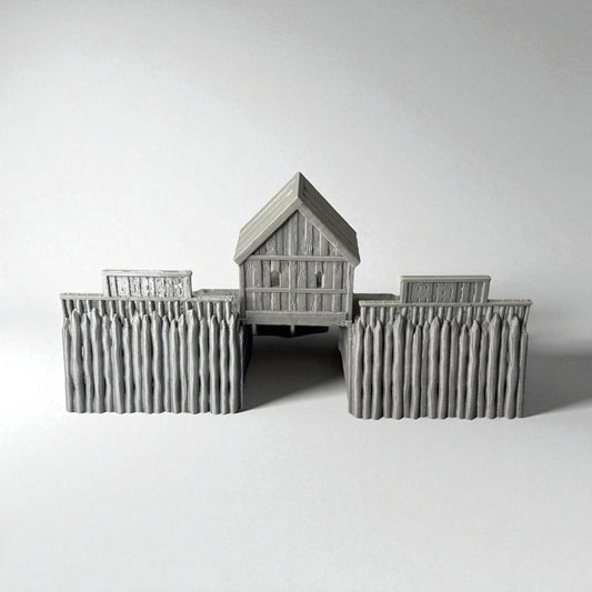 Viking Fort - Gates. Modular Fort System. 28mm scale. Historical Wargaming by Tofer’s Miniatures
