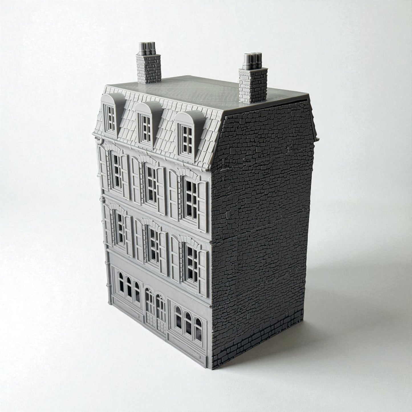 WW2 Battle of Normandy Hotel Modular Building - Bolt Action 1/56 (28mm) scale  28 mm Miniatures