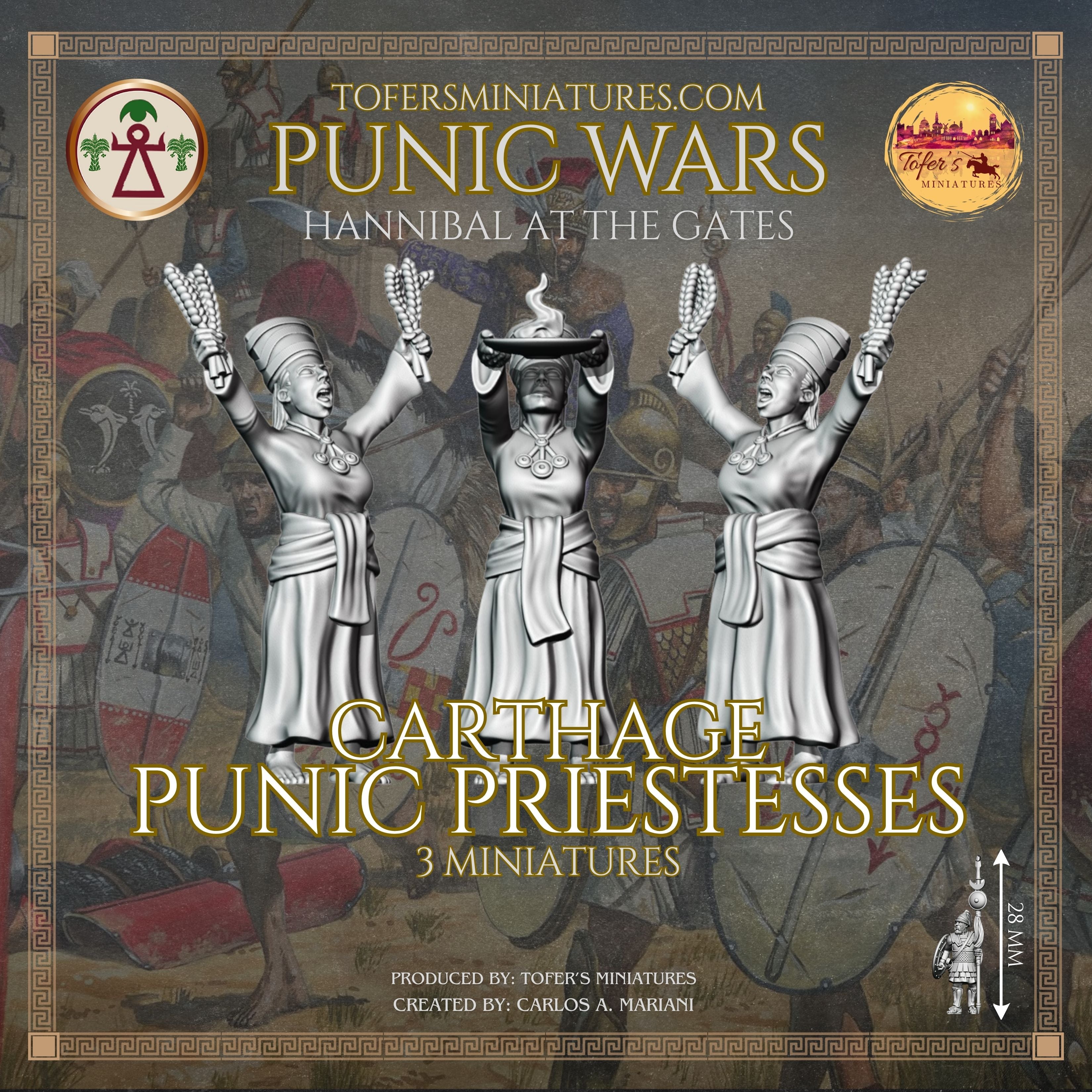 Punic Priestesses – Tofer’s Miniatures
