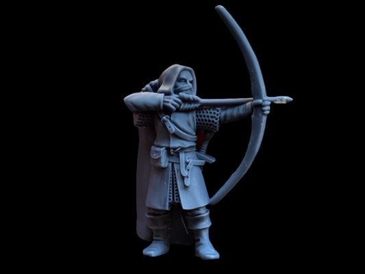 Archers. 54 mm Miniatures