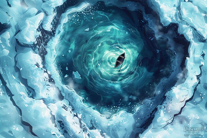 Isolations Frozen Plea Battle Maps for TTRPG, D&D,5e,Roll20, Fantasy Grounds Uncharted Territories: high-resolution, digital battle maps #2
