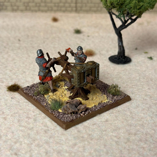 PAINTED Roman Empire Artillery: Scorpio. 28 mm Miniatures