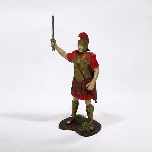 PAINTED Roman Centurion with gladius.  Miniature | 75 mm Miniatures | Home Decoratio | Gift |