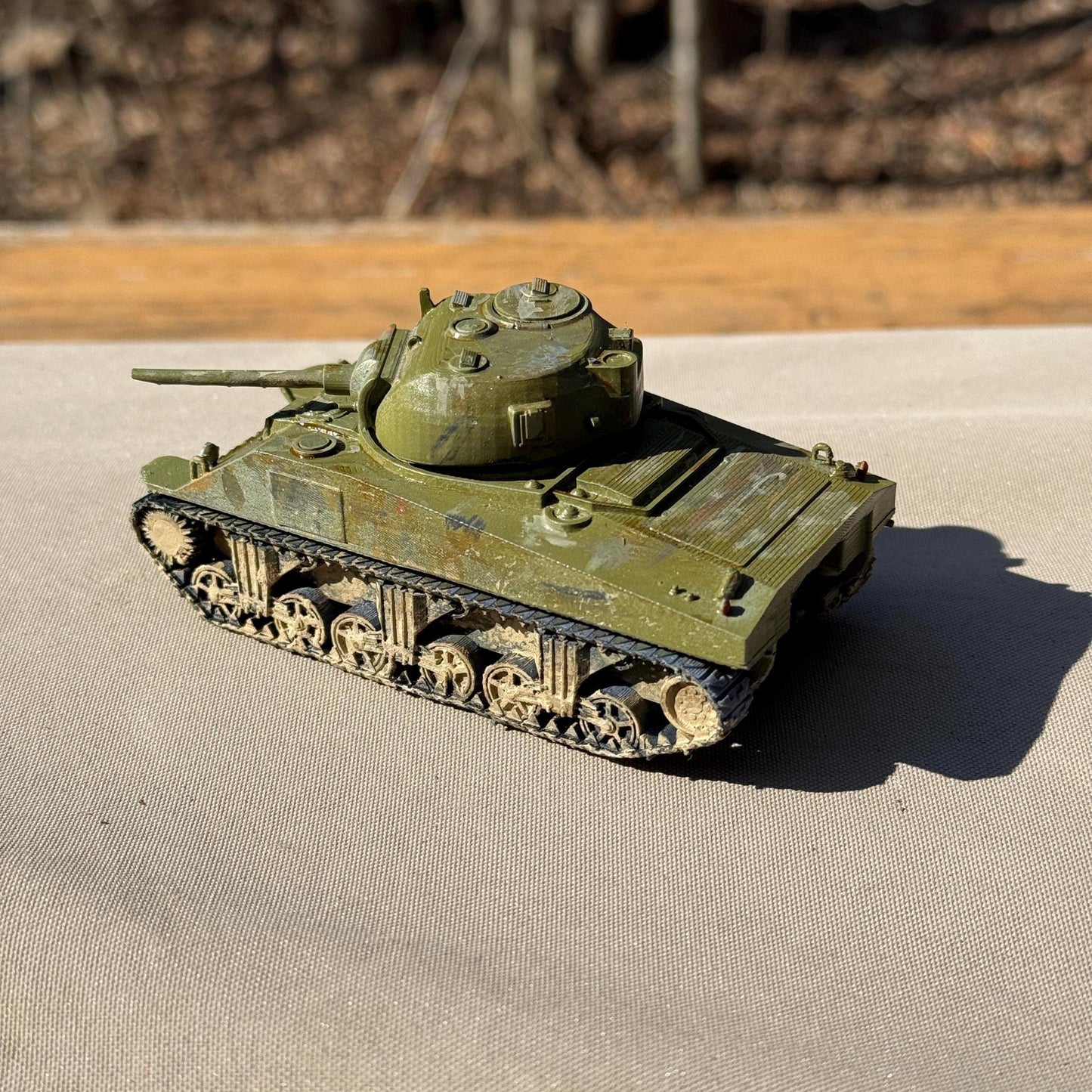 PAINTED Sherman M4A3 (75)  (US, WW2) - Bolt Action 1/56 (28mm) scale  28 mm Miniatures