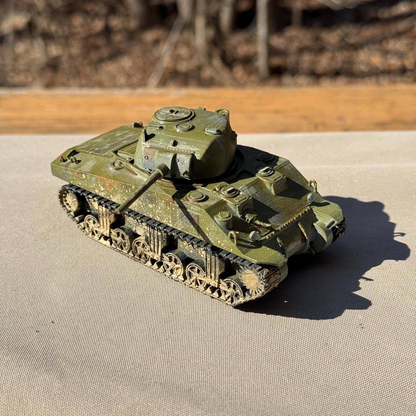 PAINTED Sherman M4A3 (75)  (US, WW2) - Bolt Action 1/56 (28mm) scale  28 mm Miniatures