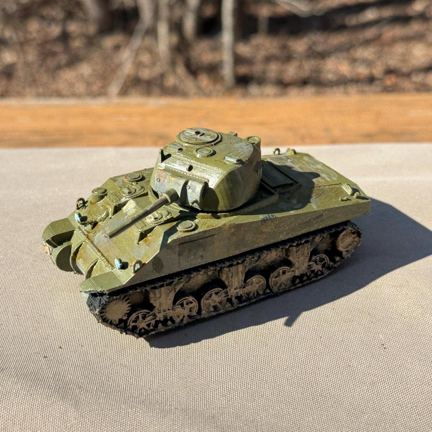 PAINTED Sherman M4A3 (75)  (US, WW2) - Bolt Action 1/56 (28mm) scale  28 mm Miniatures
