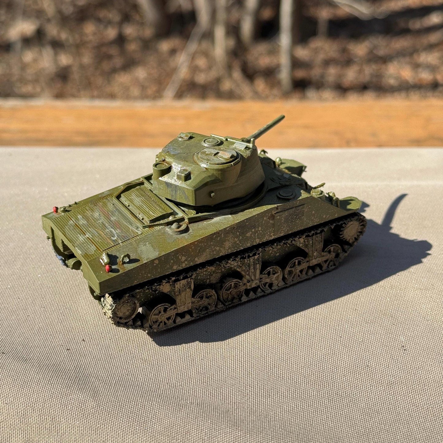 PAINTED Sherman M4A3 (75)  (US, WW2) - Bolt Action 1/56 (28mm) scale  28 mm Miniatures