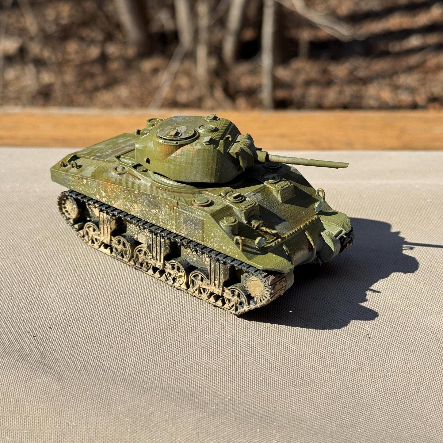 PAINTED Sherman M4A3 (75)  (US, WW2) - Bolt Action 1/56 (28mm) scale  28 mm Miniatures